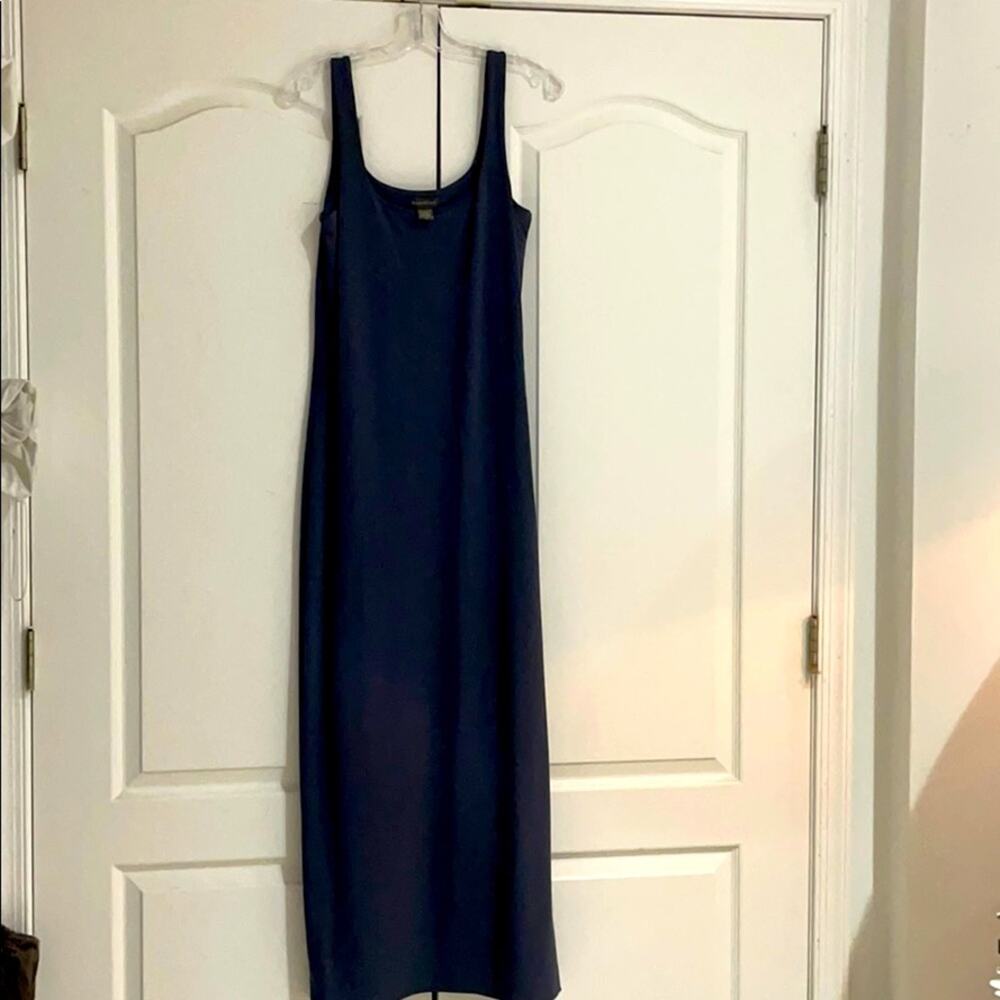 Banana Republic m grey maxi dress guc